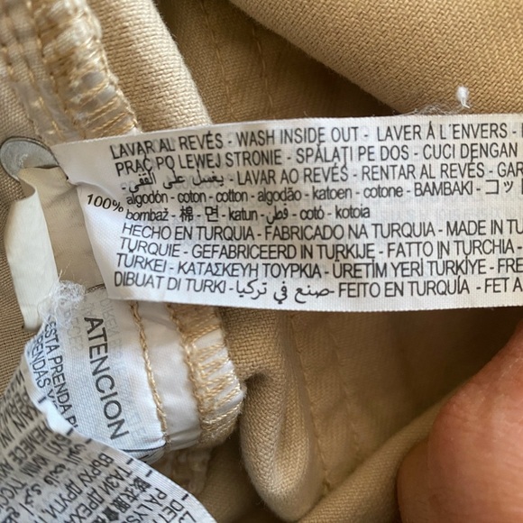 Zara Cargo Jeans Paperback Size 8 - Picture 10 of 10